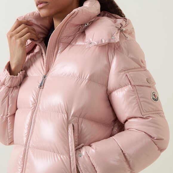 Moncler Pink Down Maire Jacket - Picture 4 of 15